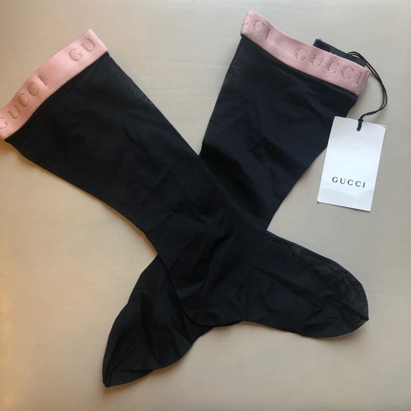 gucci mesh socks
